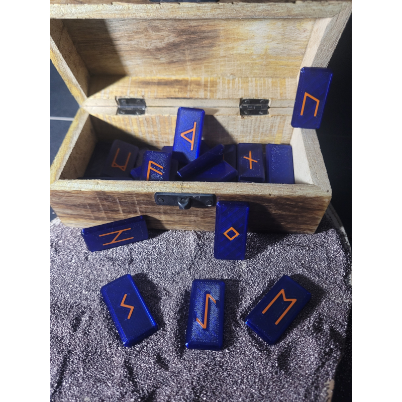 Runenset aus Filament